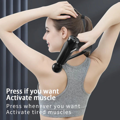 SITUOFUN Professional Deep Tissue Massage Gun with 32 Levels for Neck, Back, and Body Muscle Relief and Relaxation