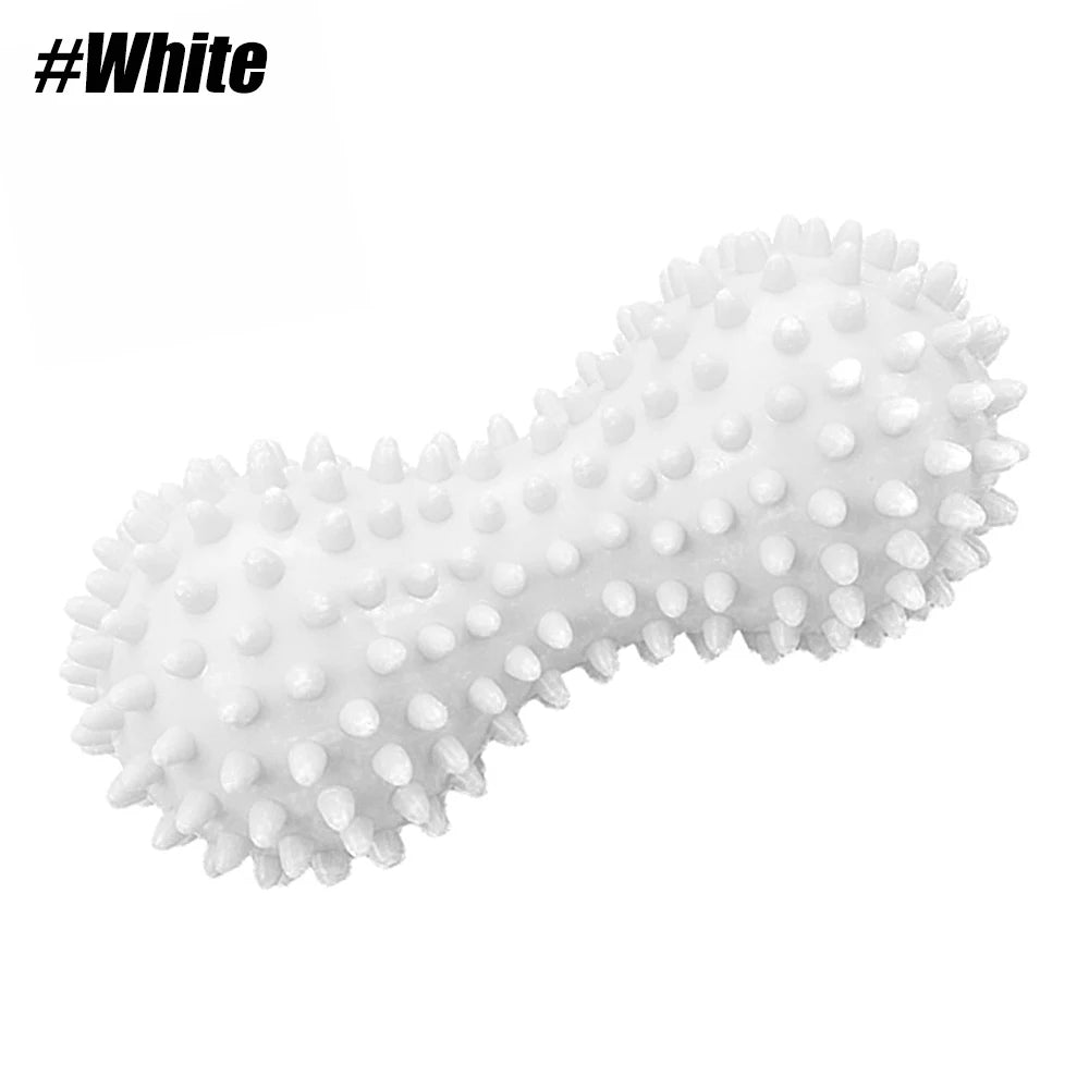 Peanut Ball, Foot Massager Ball, Spiky Massage Ball, Deep Point Massage Heel Foot Arch Pain, Plantar Fasciitis, Neck Pain Relief