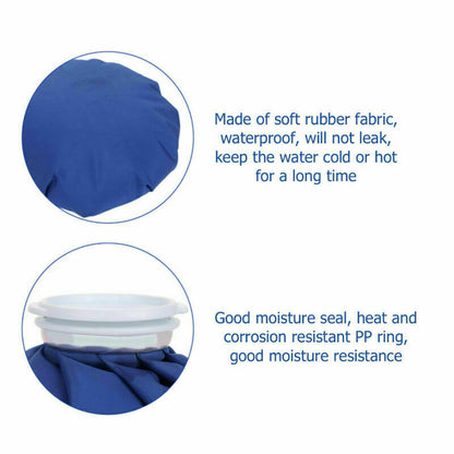 Ultimate 3-Piece Reusable Ice Bag Set for Knee & Neck Pain Relief - Perfect for Sports Injuries and Headaches