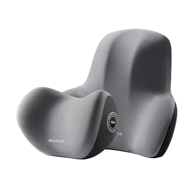 Car Neck Cushion Memory Foam Car Lumbar Support for Car Supplies Universal Neck Pillow Waist Cushion Car Seat Car Assesories