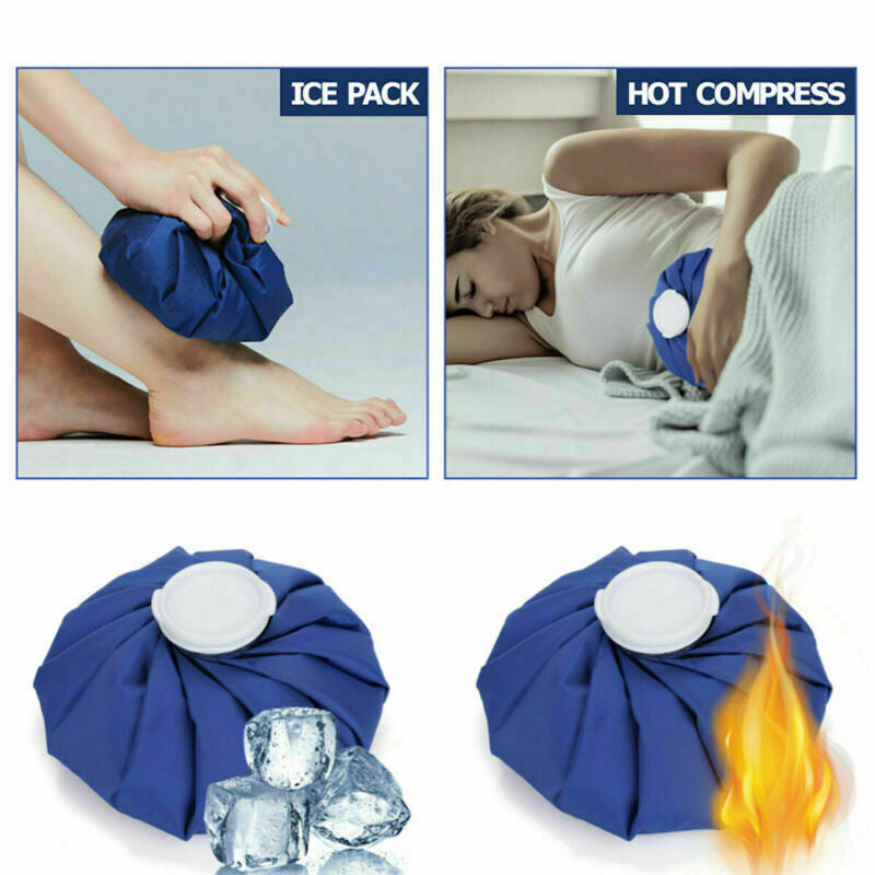 Ultimate 3-Piece Reusable Ice Bag Set for Knee & Neck Pain Relief - Perfect for Sports Injuries and Headaches