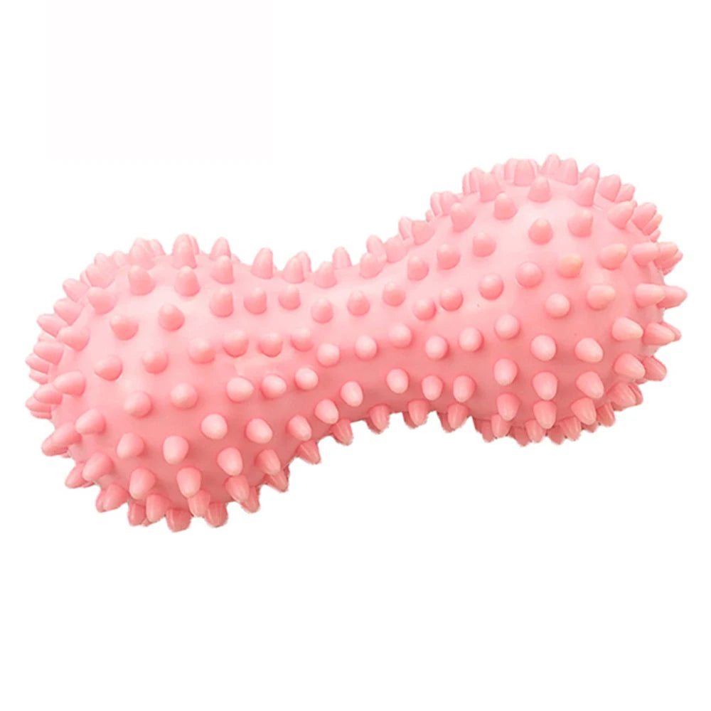 Peanut Ball, Foot Massager Ball, Spiky Massage Ball, Deep Point Massage Heel Foot Arch Pain, Plantar Fasciitis, Neck Pain Relief