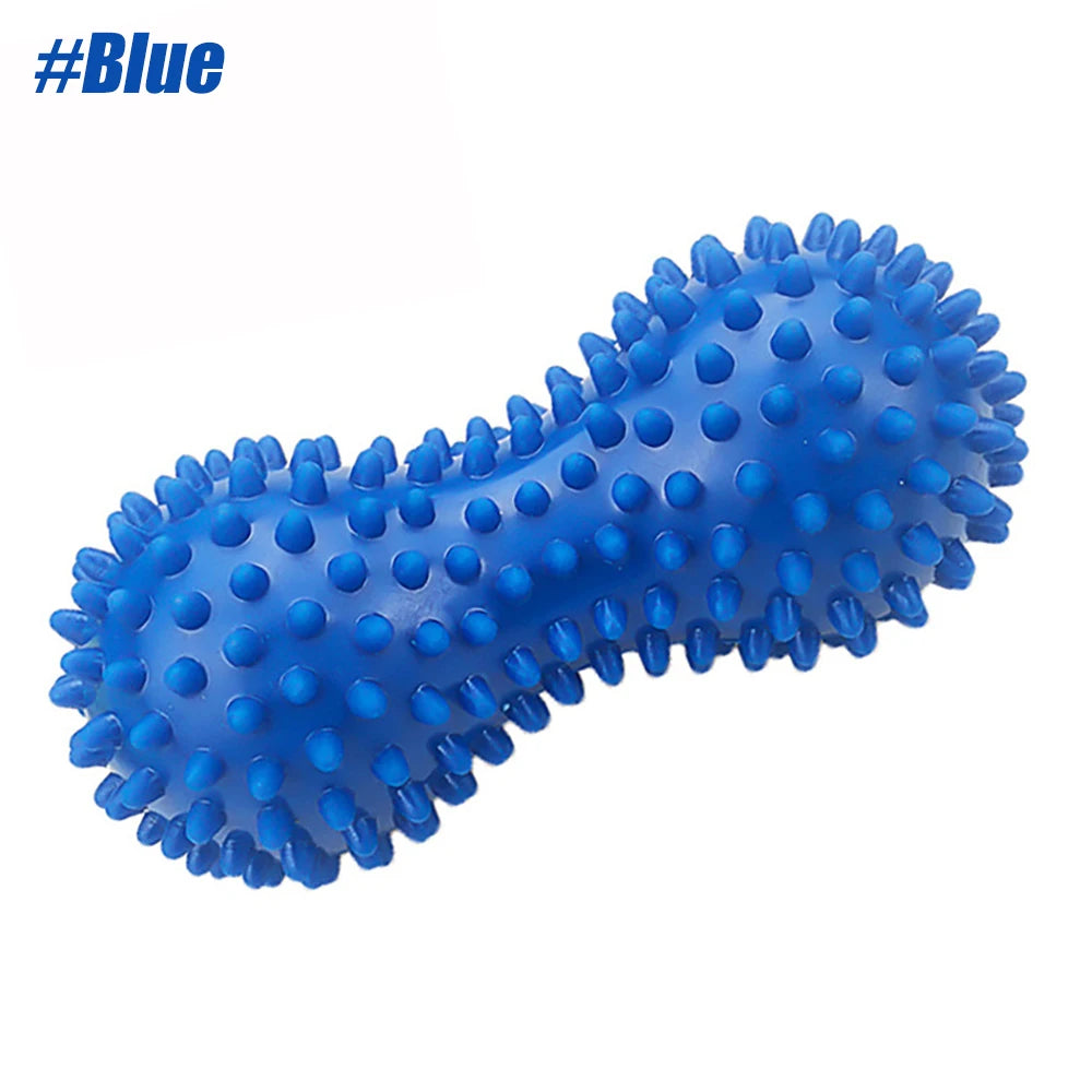 Peanut Ball, Foot Massager Ball, Spiky Massage Ball, Deep Point Massage Heel Foot Arch Pain, Plantar Fasciitis, Neck Pain Relief
