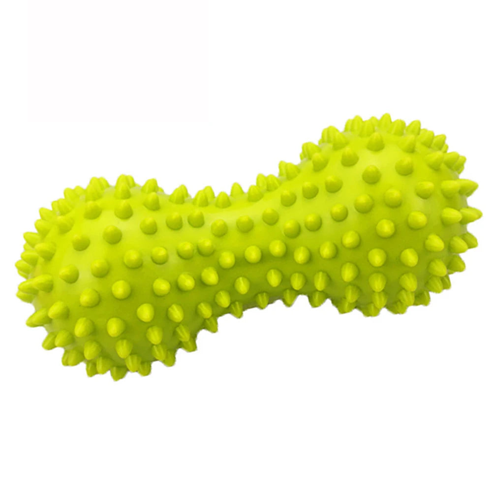 Peanut Ball, Foot Massager Ball, Spiky Massage Ball, Deep Point Massage Heel Foot Arch Pain, Plantar Fasciitis, Neck Pain Relief