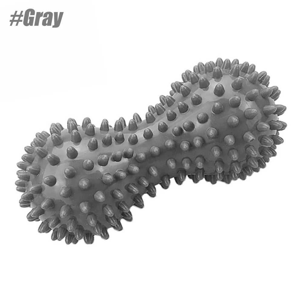 Peanut Ball, Foot Massager Ball, Spiky Massage Ball, Deep Point Massage Heel Foot Arch Pain, Plantar Fasciitis, Neck Pain Relief