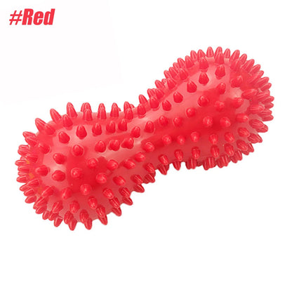 Peanut Ball, Foot Massager Ball, Spiky Massage Ball, Deep Point Massage Heel Foot Arch Pain, Plantar Fasciitis, Neck Pain Relief