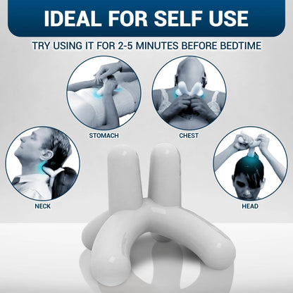 ’S Self-Massage Tool - Handheld Neck and Lower Back Massager