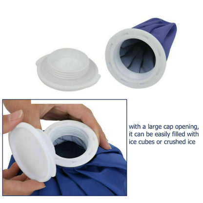 Ultimate 3-Piece Reusable Ice Bag Set for Knee & Neck Pain Relief - Perfect for Sports Injuries and Headaches