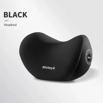 Car Neck Cushion Memory Foam Car Lumbar Support for Car Supplies Universal Neck Pillow Waist Cushion Car Seat Car Assesories