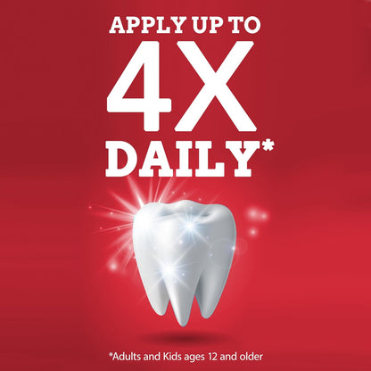 3X for Toothache & Gum Pain: Maximum Gel Tube 0.42Oz - from #1 Oral Pain Relief Brand -  for Instant Pain Relief