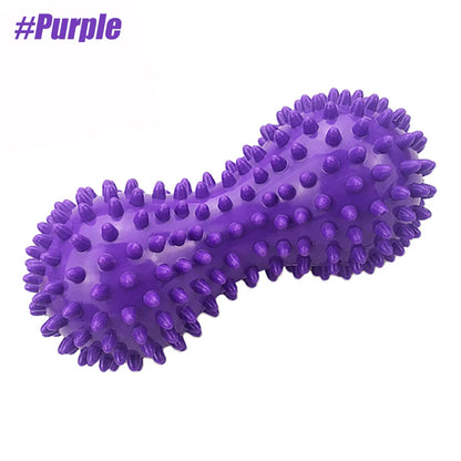 Peanut Ball, Foot Massager Ball, Spiky Massage Ball, Deep Point Massage Heel Foot Arch Pain, Plantar Fasciitis, Neck Pain Relief