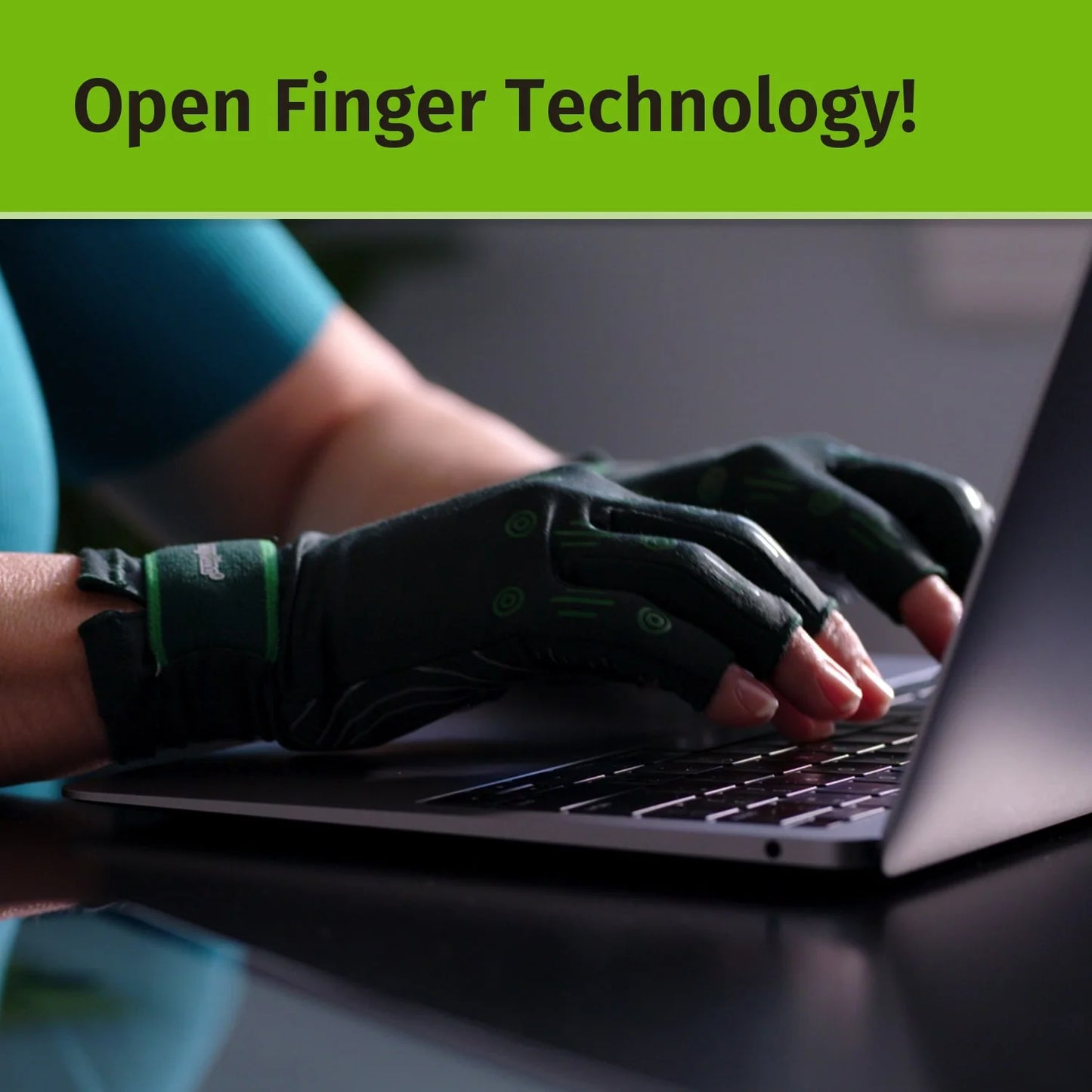 Green Relief Arthritis Gloves