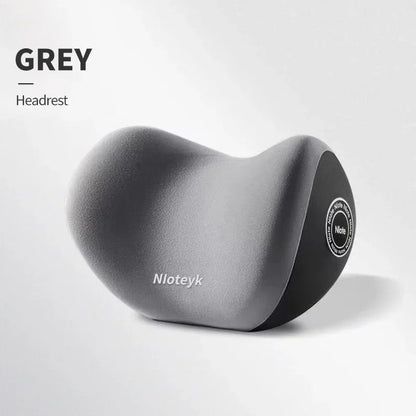 Car Neck Cushion Memory Foam Car Lumbar Support for Car Supplies Universal Neck Pillow Waist Cushion Car Seat Car Assesories